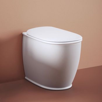 Унитаз Artceram Atelier приставной цвет белый ATV002 01 00 — фото 1, Приставные унитазы