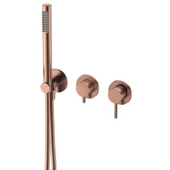 Смеситель для ванны с душем AQUAme Siena встраиваемый AQM8805BС AQM8805BC — фото 1, Смеситель для ванны