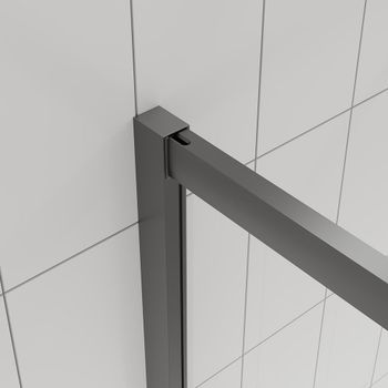 Товар: Душевой угол Veconi Evo 300 GR, 1100х900x1950, графит брашинг, прозрачное стекло E3-GR-11090-01-C9 - фото 4 Душевой угол Veconi Evo 300 GR, 1100х900x1950, графит брашинг, прозрачное стекло E3-GR-11090-01-C9 — фото 4, Душевые уголки