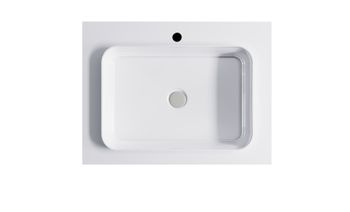 Тумба Фрейм 80 с 1ящ RAL1013 мат. с раковиной Антарес бел гл. и столешницей Solid бел гл. 4631177713835 — фото 6, Тумбы с раковиной