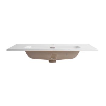 AQ77080-MW Комплект мебели:Тумба 80 см ВЕГА с раковиной AQ0480-00, 2 ящика,цвет белый мат — фото 7, Комплекты мебели для ванной