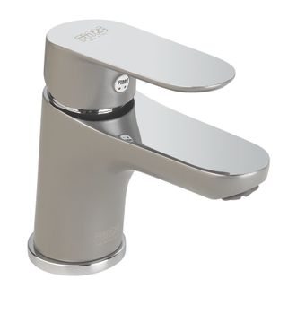 Смеситель для раковины Fiore KEVON CHIC 81GX8120, хром/серый — фото 1, Смесители для раковины