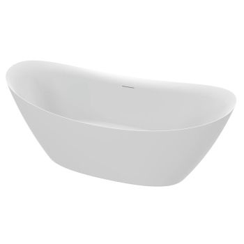 Ванна AQUAme акриловая отдельностоящая AQM3504MW — фото 1, Акриловые ванны