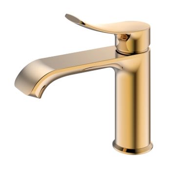 Смеситель для раковины HB10553-5, матовое золото — фото 1, Смесители для раковины