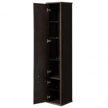 AMERICA EVOLUTION W Шкаф-колонна 36, правая, дуб темный, ROCA ZRU9302956 — фото 2, Мебель для ванной