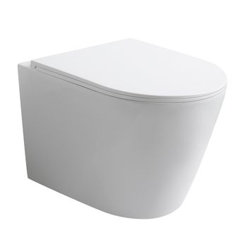 Унитаз подвесной Veconi Ando VAN-48T — фото 1, Подвесные унитазы