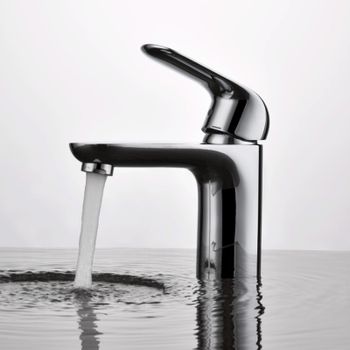 Смеситель для раковины D&K Venice DA1022101, хром — фото 1, Смесители для раковины