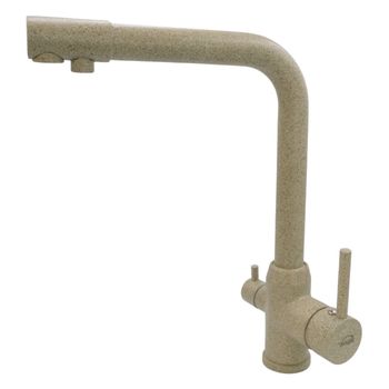 Товар: MILANO Смеситель д/кухни совмещенный с краном для питьевой воды, песочный камень 32660 - фото 1 MILANO Смеситель д/кухни совмещенный с краном для питьевой воды, песочный камень 32660 — фото 1, Смесители для кухни