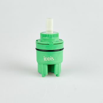 Картридж керамический для смесителя, 35 мм, с ножками, с верхним уплотнителем, IDDIS (999C35H1SM) — фото 2, Комплектующие для душевого оборудования