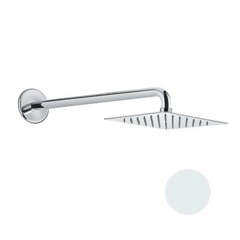 Верхний душ ультратонкий с кронштейном Fiore 30BB8650, белый — фото 1, Верхние души