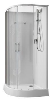 Душевая кабина Aquanet Passion EVO R white 90x90 набор 1 00267252 — фото 3, Душевые кабины