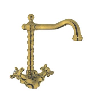 Смеситель для раковины Webert Ottocento OT700302065, бронза — фото 1, Смесители для раковины