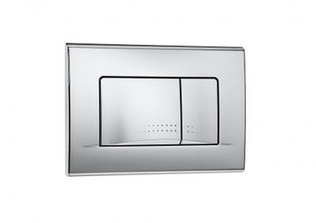 In-Wall Клавиша для инсталляции, двойная 32B, хром глянец. ROCA 78901130B1 — фото 1, Инсталляции для унитазов