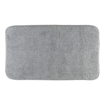 Товар: Коврик д/ванной комнаты 60х100 см., без вышивки, серый, окантовка серебро 30756 - фото 1 Коврик д/ванной комнаты 60х100 см., без вышивки, серый, окантовка серебро 30756 — фото 1, Коврики для ванной комнаты