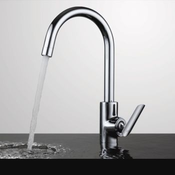 Смеситель для кухни D&K Venice DA1022441, хром — фото 1, Смесители для кухни