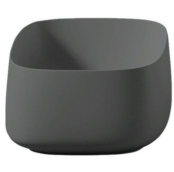 Раковина Artceram Cognac Quadro накладная цвет grigio oliva COL006 15 00 — фото 2, Раковины накладные