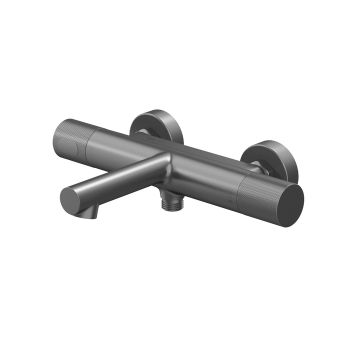 Смеситель для ванны с термостатом IDDIS Duna графит матовый (DUNGM02i74WA) — фото 2, Смеситель для ванны