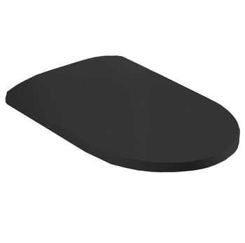Сиденье с крышкой Artceram Monet с плавным опусканием цвет черный матовый MNA001 17 71 — фото 1, Сиденья для унитаза