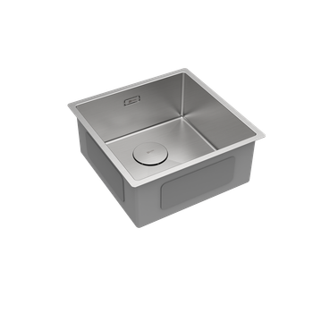 Кухонная мойка Lemark OLANGA 440 прямоугольная из нержавеющей стали, цвет Сталь,в комплекте: крепеж, 9937121 — фото 2, Кухонные мойки