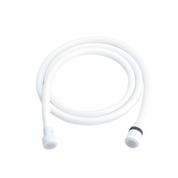 Шланг душевой ПВХ 1,5 м, TURN-FREE, белый, блистер. LEMARK LE8026P-White — фото 1, Душевые шланги