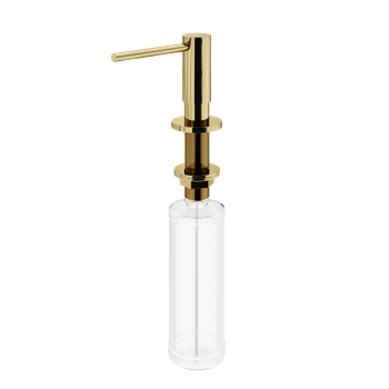 Дозатор для кухонной мойки Sancos, объем 500 мл, цвет полированное золото, арт. SC40100ZG — фото 2, Дозаторы для кухонных моек