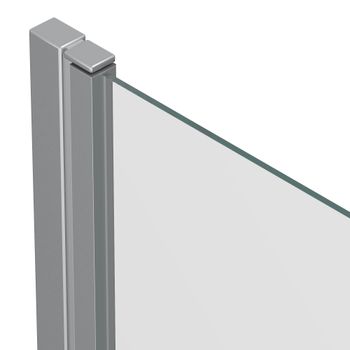 Шторка на ванну стеклянная Reflexion RX15070CCR-24 — фото 8, Шторки на ванну