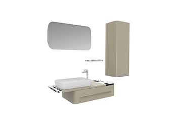 ANGEL Боковой шкаф AL2120.00.PZ — фото 1, Шкафы для ванной