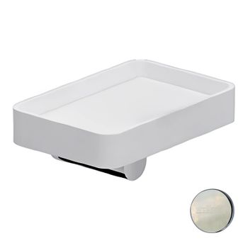 Мыльница Webert Living LV500101345, никель — фото 1, Мыльницы