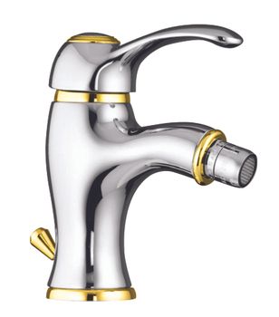 Смеситель для биде Fiore JAFAR 47CO5321, хром/золото — фото 1, Смесители для биде