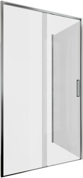 Душевой уголок Aquanet Pleasure Evo 110x80 AE65-110x80-CT профиль хром, прозрачное стекло — фото 3, Душевые уголки