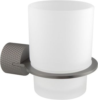 Стакан Allen Brau Priority 4.0 6.31С02-MG графит браш 6.31C02-MG — фото 1, Стаканы для зубных щеток