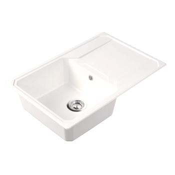 Товар: Мойка "Кардинал" 760, белый СМс 29.030.C0760.401 - фото 1 Мойка "Кардинал" 760, белый СМс 29.030.C0760.401 — фото 1, Кухонные мойки