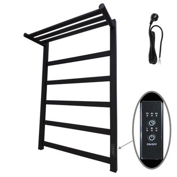 Товар: Полотенцесушитель электрический ВИД 81-10 ПРОФИЛЬНЫЙ с полкой 810х500, скр.монтаж, СНШ, черный матовый(RAL 9005), (Ferrum, равномерные перкаладины), Маргроид 8110p-8050-1083-9005R - фото 5 Полотенцесушитель электрический ВИД 81-10 ПРОФИЛЬНЫЙ с полкой 810х500, скр.монтаж, СНШ, черный матовый(RAL 9005), (Ferrum, равномерные перкаладины), Маргроид 8110p-8050-1083-9005R — фото 5, Электрические полотенцесушители