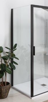 Боковая стенка Aquanet Pleasure AE60-F-80H200U-BT 80, прозрачное стекло — фото 2, Душевые кабины и ограждения