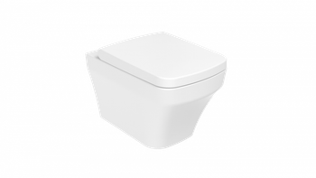 CREAVIT SOLO Унитаз подвесной безободковый SO321.00100 SO321-11CB00E-0000 — фото 1, Подвесные унитазы