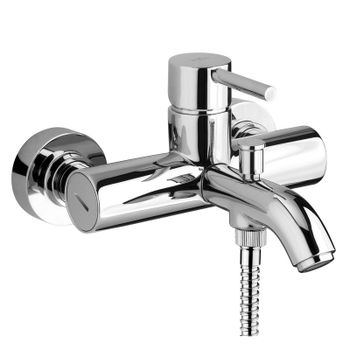 Смеситель для ванны с душем Webert Elio EL850102015 — фото 1, Смеситель для ванны