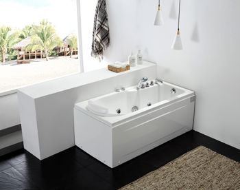 Акриловая ванна Gemy G9006-1.7 B R — фото 1, Акриловые ванны