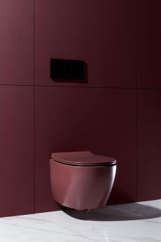 Чаша подвесного унитаза Allen Brau Fantasy 4.11004.BD бордо — фото 19, Подвесные унитазы