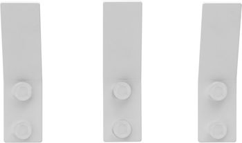 Крючок для полотенец Aquanet Магнум белый матовый 00336614 — фото 2, Крючки для полотенец