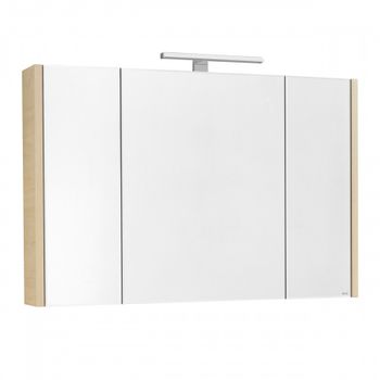 ETNA Зеркальный шкаф 100, дуб верона, ROCA 7857305445 — фото 1, Зеркальные шкафы в ванную