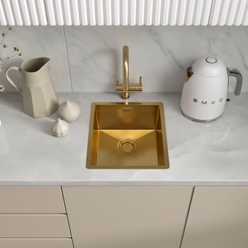 Кухонная мойка Reflexion Iseo RX2265BL оружейная сталь — фото 70, Кухонные мойки