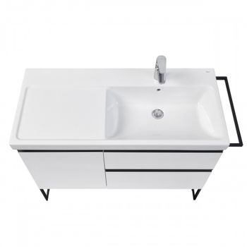 Товар: DOMI Тумба под раковину Gap Plus 100, 2 ящ., 1 дв., белый глянец, правая, ROCA 7857627806 - фото 6 DOMI Тумба под раковину Gap Plus 100, 2 ящ., 1 дв., белый глянец, правая, ROCA 7857627806 — фото 6, Тумбы под раковину