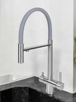 BOND Smart B61-0400 Смеситель для кухни под фильтр с краном для питьевой воды — фото 20, Смесители для кухни