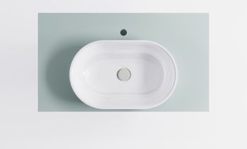 Товар: Тумба Шарм 90см 1ящ NCS S 3005-b80g мат., раковина Шарм бел гл, столешница Solid в цвете 4631177715068 - фото 6 Тумба Шарм 90см 1ящ NCS S 3005-b80g мат., раковина Шарм бел гл, столешница Solid в цвете 4631177715068 — фото 6, Тумбы с раковиной