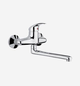 Смеситель для кухни Webert Sax SX910101015, хром — фото 1, Смесители для кухни