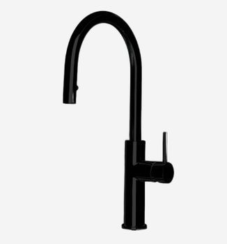 Смеситель для кухни Webert Lima LM940302560, черный — фото 1, Смесители для кухни