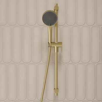 Лейка для душа, золото матовое, Aiger, IDDIS, AIG4FMGi18 — фото 1, Лейки для душа