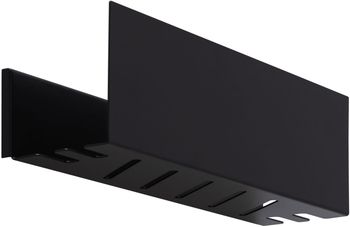 Полка Aquanet Магнум 40x12 черная матовая 00274188 — фото 4, Полки для ванной и душа