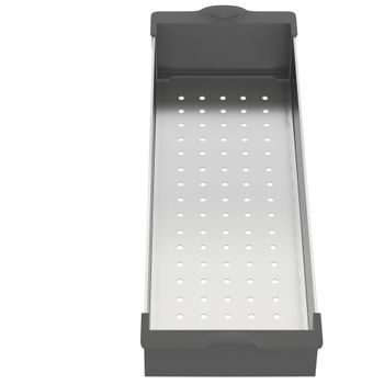 Кухонная мойка Reflexion Iseo RX2265BL оружейная сталь — фото 445, Кухонные мойки