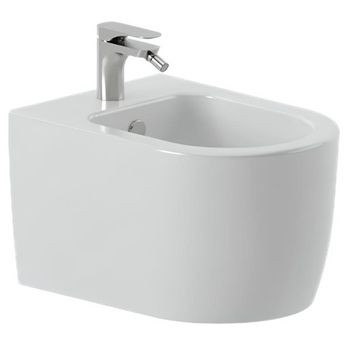 Биде Artceram Monet подвесное с одним отверстием цвет белый матовый MNB001 05 00 — фото 2, Биде подвесные